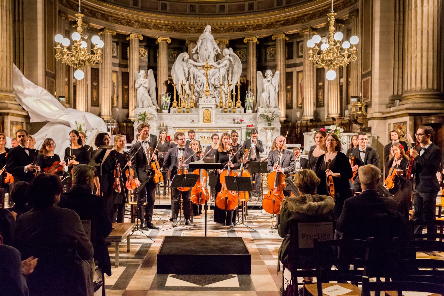 Académie du Palais royal : choeur et orchestre à Paris